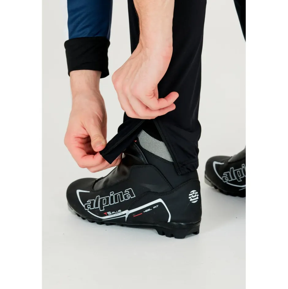 ENDURANCE Fitnessbekleidung|Trekkingbekleidung-- Lincoln XCS Windblock Pants - Softshellhose Black