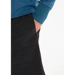 ENDURANCE Laufbekleidung|Hosen-- Vanclause Melange 2-In-1 Shorts - Laufshorts Black Melange