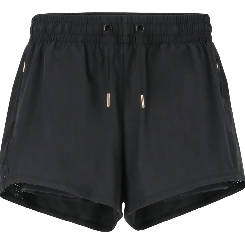 ENDURANCE - Women's Eslaire 2-in-1 Shorts - Laufshorts Black