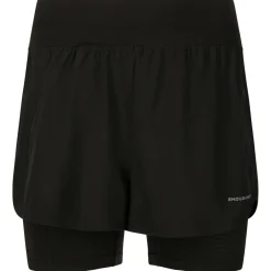 ENDURANCE - Women's Less 2-In-1 Shorts - Laufshorts Black Outlet