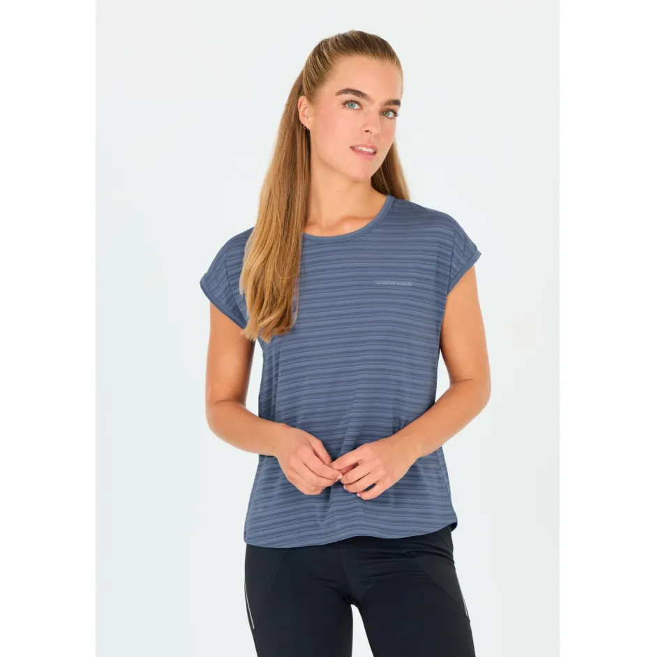 ENDURANCE Fitnessbekleidung|Shirts, Hemden & Longsleeves-- Women's Limko S/S Tee - Funktionsshirt