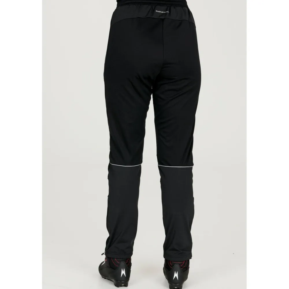 ENDURANCE - Women's Lindahl XCS Windblock Pants - Laufhose Black Outlet