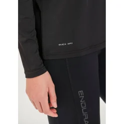 ENDURANCE Laufbekleidung|Shirts, Hemden & Longsleeves-- Women's Yonan V2 Performance L/S Tee - Laufshirt Black