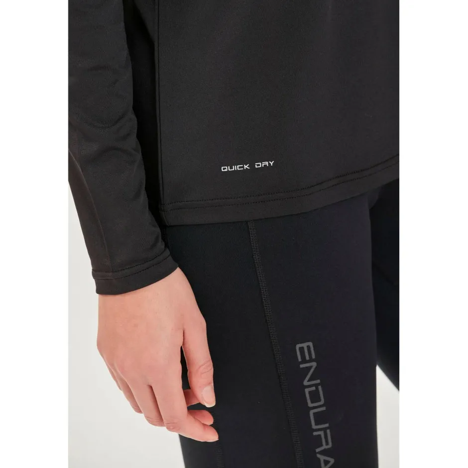 ENDURANCE Laufbekleidung|Shirts, Hemden & Longsleeves-- Women's Yonan V2 Performance L/S Tee - Laufshirt Black