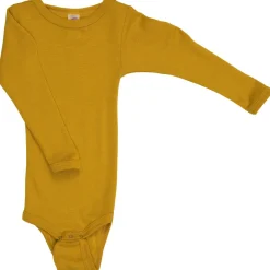 Engel - Baby-Body Langarm Mit Druckverschluss Schulter - Merinounterwäsche