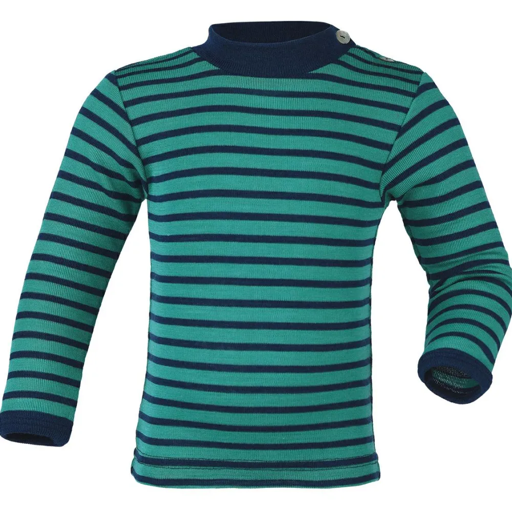 - Baby-Shirt L/S geringelt - Merinounterwäsche < Engel Online
