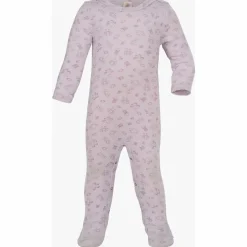 Engel Merinounterwäsche|Unterwäsche-- Kid's Schlafoverall mit Druckknöpfen - Overall