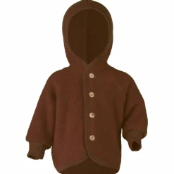 Engel - Kinder Kapuzenjacke mit Holzknöpfen - Wolljacke Outlet