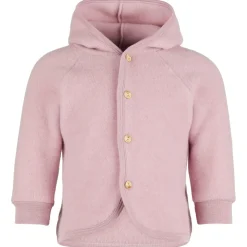 Engel - Kinder Kapuzenjacke mit Holzknöpfen - Wolljacke Outlet