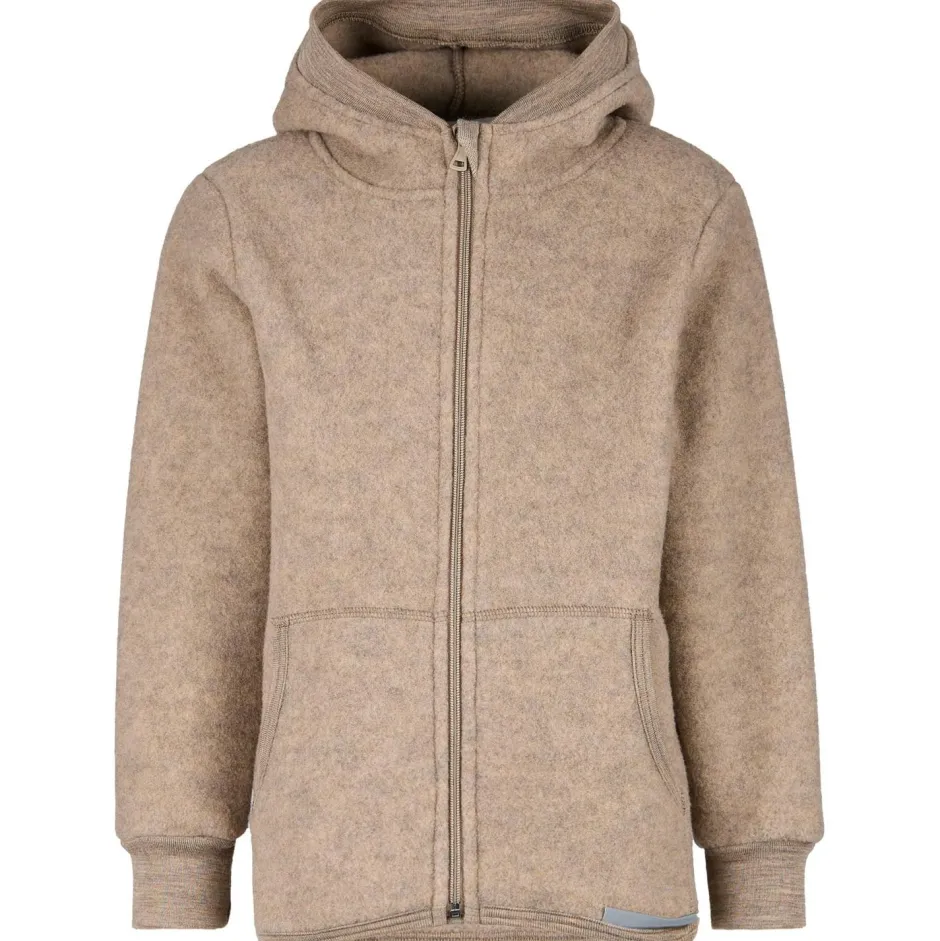 Kinder Engel - Kinder Kapuzenjacke Wollfleece - Wolljacke