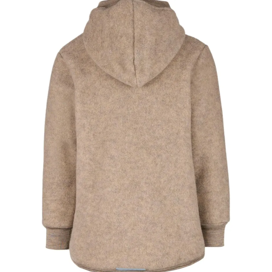 Kinder Engel - Kinder Kapuzenjacke Wollfleece - Wolljacke
