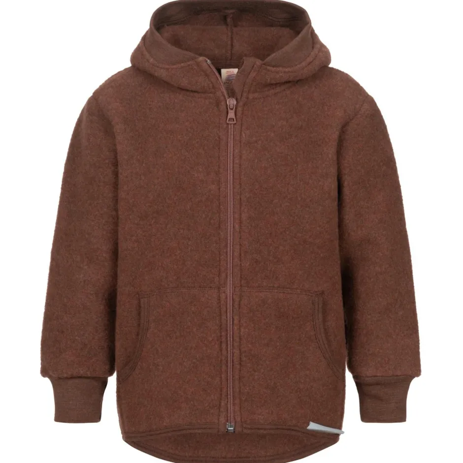 Kinder Engel - Kinder Kapuzenjacke Wollfleece - Wolljacke