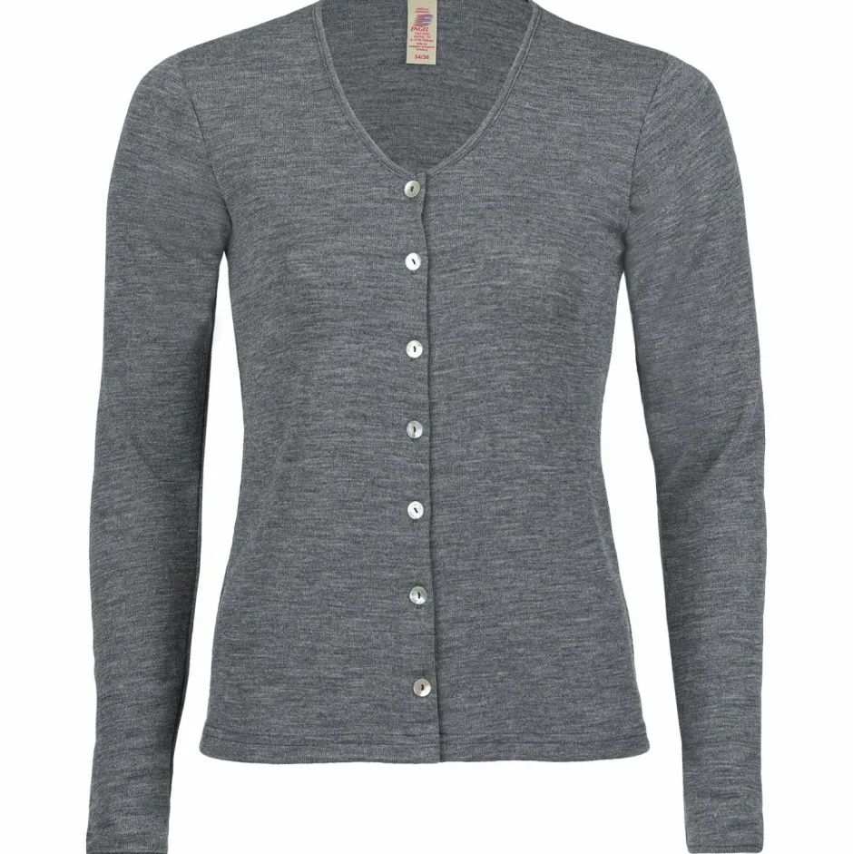 Engel Alltagsbekleidung|Pullover & Hoodies-- Women's Cardigan - Wolljacke