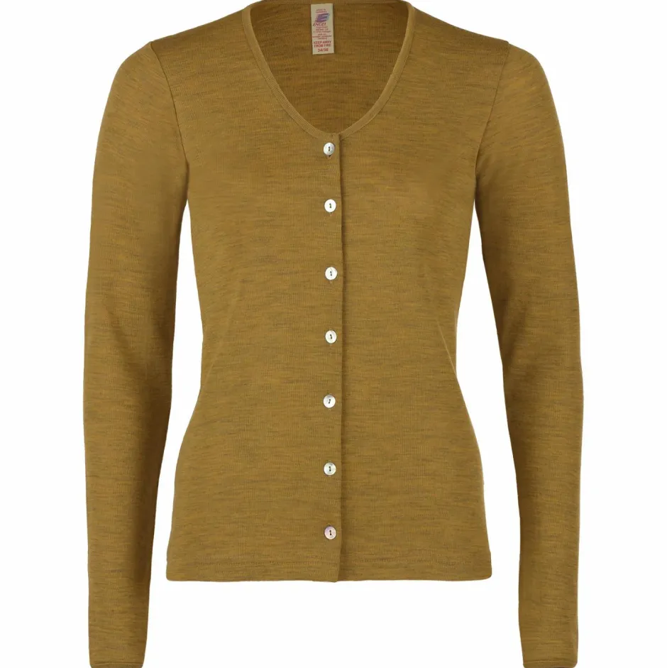 Engel Alltagsbekleidung|Pullover & Hoodies-- Women's Cardigan - Wolljacke