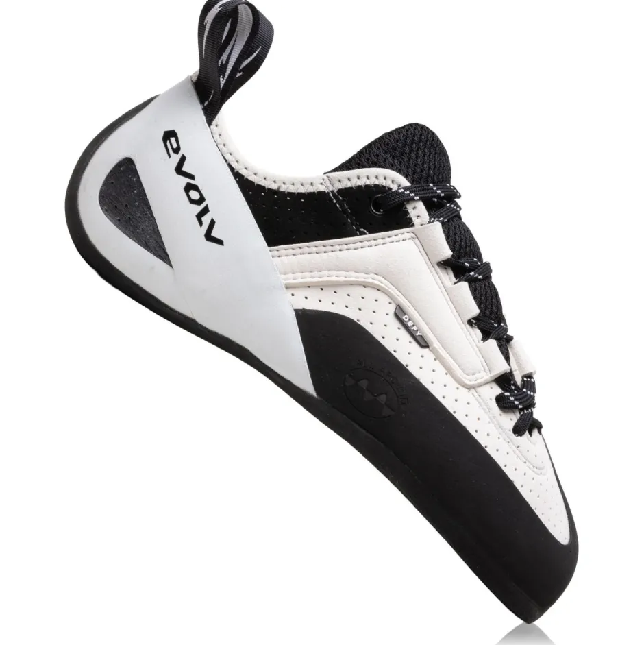 Evolv Kletterschuhe|Schnürschuhe-- Defy Lace - Kletterschuhe Grey / Black