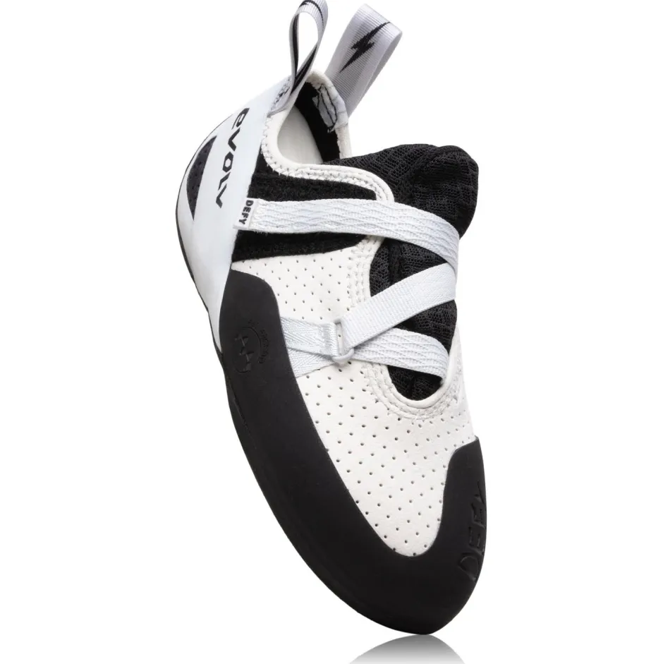 Evolv Kletterschuhe|Klettschuhe-- Defy LV - Kletterschuhe Grey / White