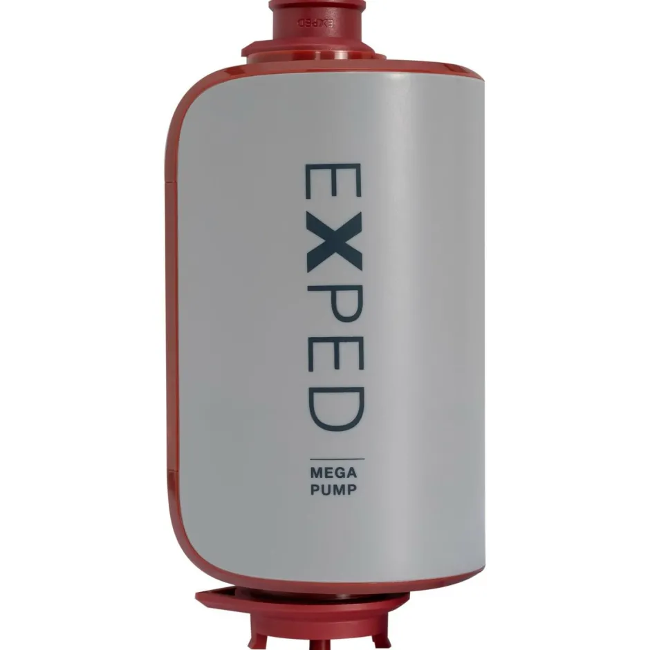 Exped Trekkingausrüstung|Isomatten-- Mega Pump - Campingzubehör Granite / Burgundy