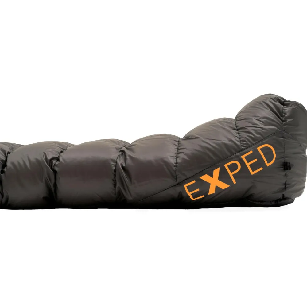 Exped - Ultra -10° - Daunenschlafsack Black / Lava Outlet