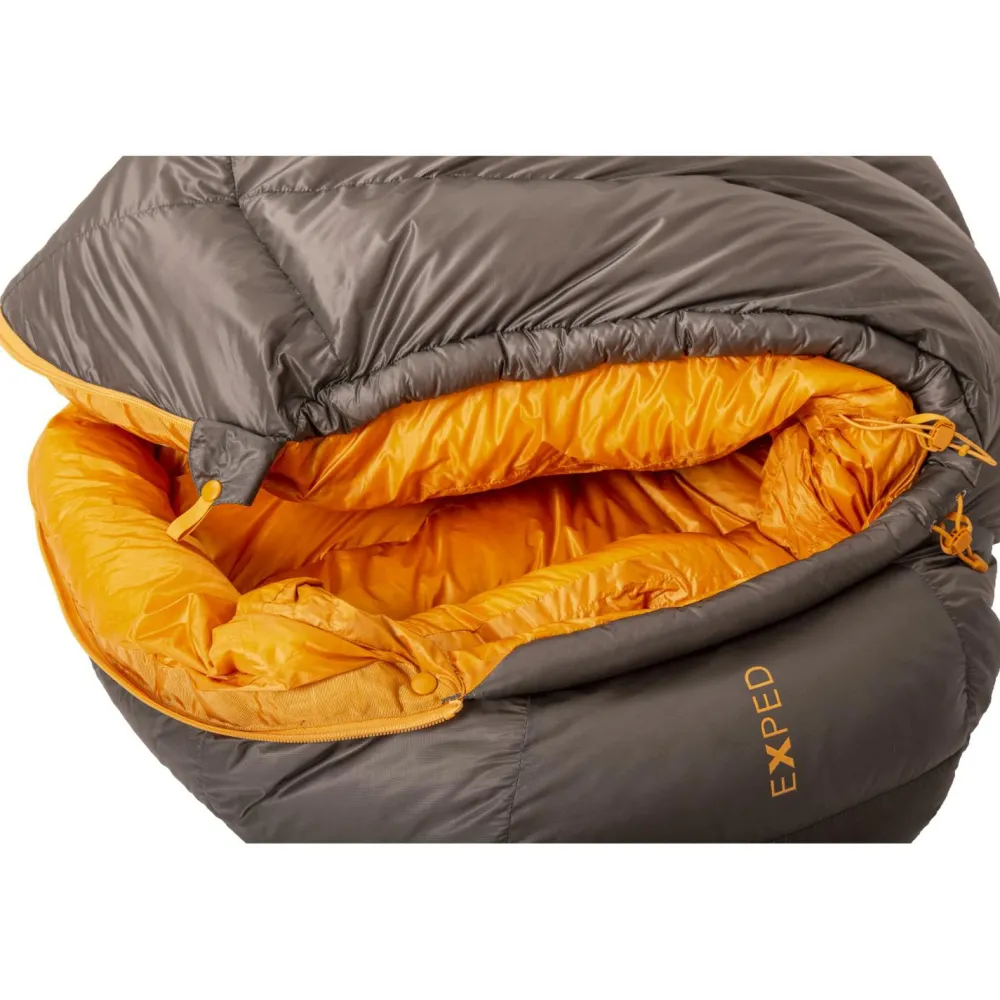 Exped - Ultra -10° - Daunenschlafsack Black / Lava Outlet
