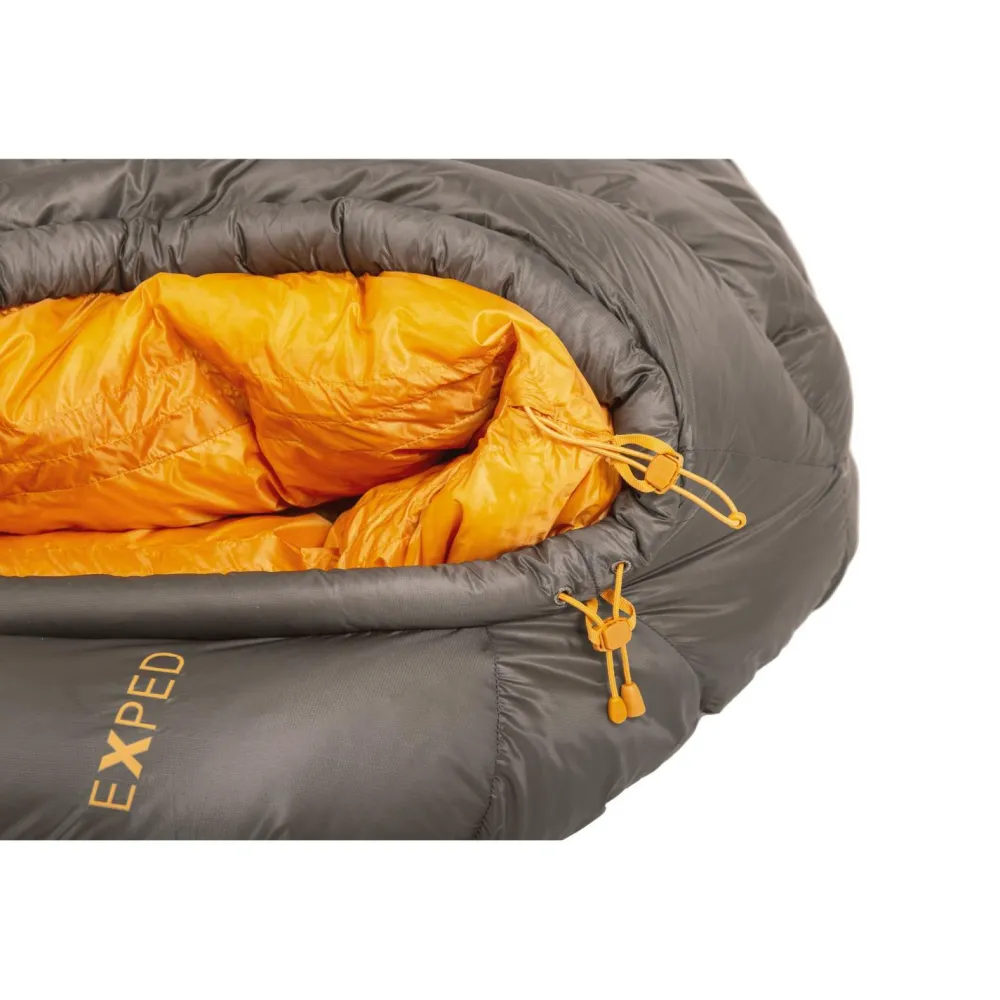 Exped - Ultra -10° - Daunenschlafsack Black / Lava Outlet