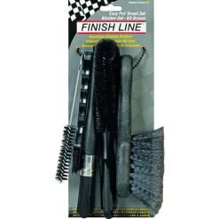 Finish Line Fahrradpflege & -Reinigung-- Easy Pro Reinigungsbürsten-Set - Fahrradwerkzeug