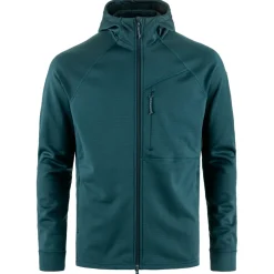 Fjäräven - Abiko Grid Feece Hoodie - Feecejacke < Fju00e4llru00e4ven Best