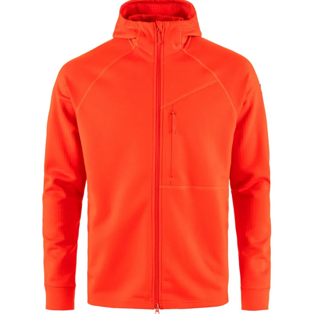 Fjäräven - Abiko Grid Feece Hoodie - Feecejacke < Fju00e4llru00e4ven Best