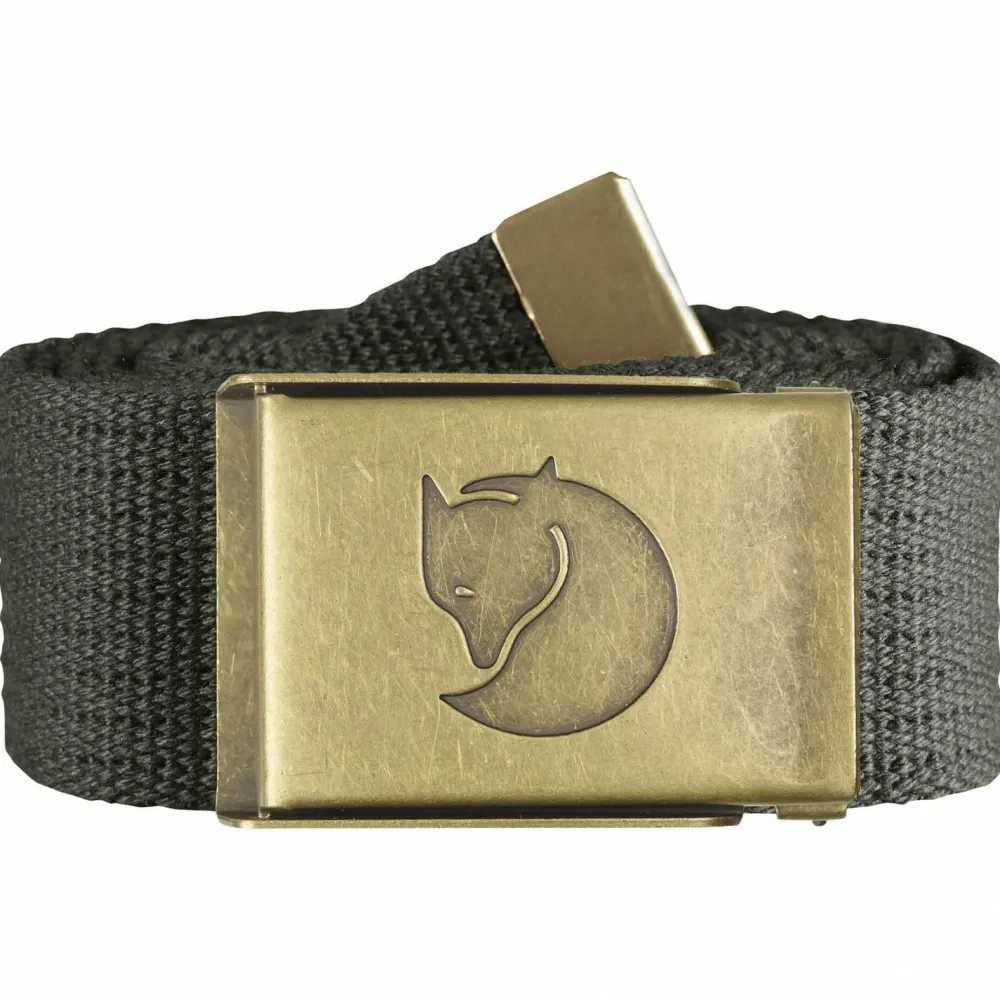 Fju00e4llru00e4ven Fjällräven - Canvas Brass Belt 4 cm - Gürtel