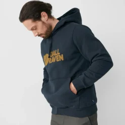 Fju00e4llru00e4ven Alltagsbekleidung|Pullover & Hoodies-Fjällräven - Fjällräven Logo Hoodie - Hoodie