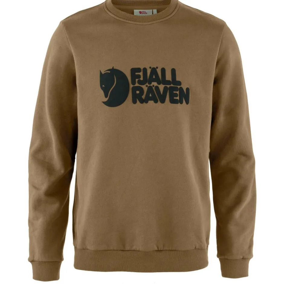 Fju00e4llru00e4ven Pullover & Hoodies|Alltagsbekleidung-Fjällräven - Fjällräven Logo Sweater - Pullover