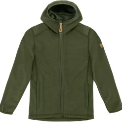 Fju00e4llru00e4ven Pullover & Hoodies|Jacken-Fjällräven - Kid's Keb Fleece Hoodie - Wolljacke