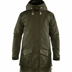 Fju00e4llru00e4ven Alltagsbekleidung|Winterjacken-Fjällräven - Singi Wool Padded Parka - Mantel