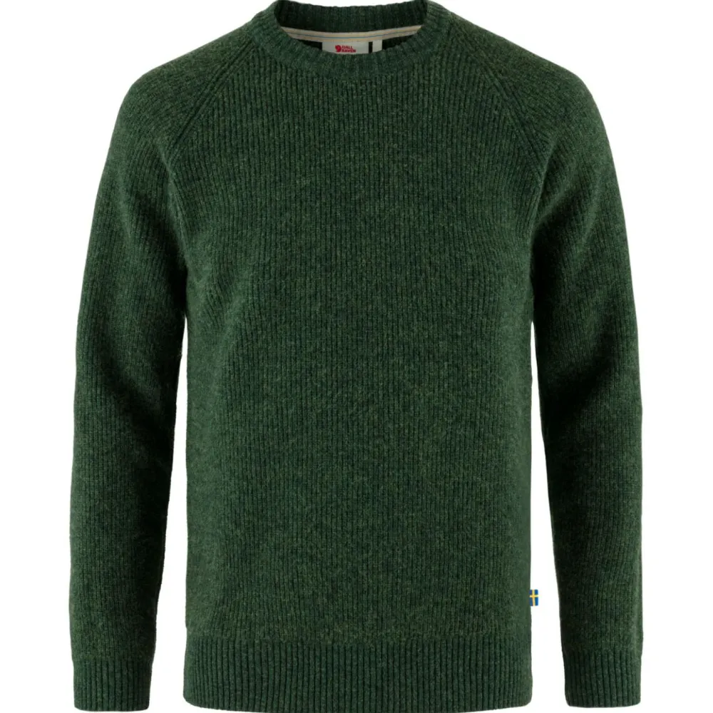 Fju00e4llru00e4ven Fjällräven - Övik Rib Sweater - Wollpullover