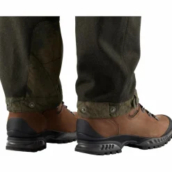 Fju00e4llru00e4ven Fjällräven - Värmland Wool Trousers - Trekkinghose Dark Olive / Dark Olive Camo Online
