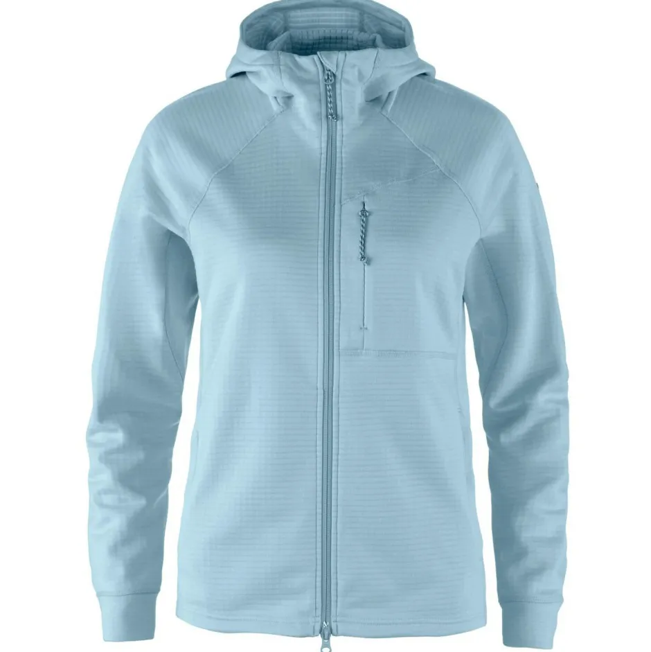 Fju00e4llru00e4ven Fjäräven - Woen' Abiko Grid Feece Hoodie - Feecejacke