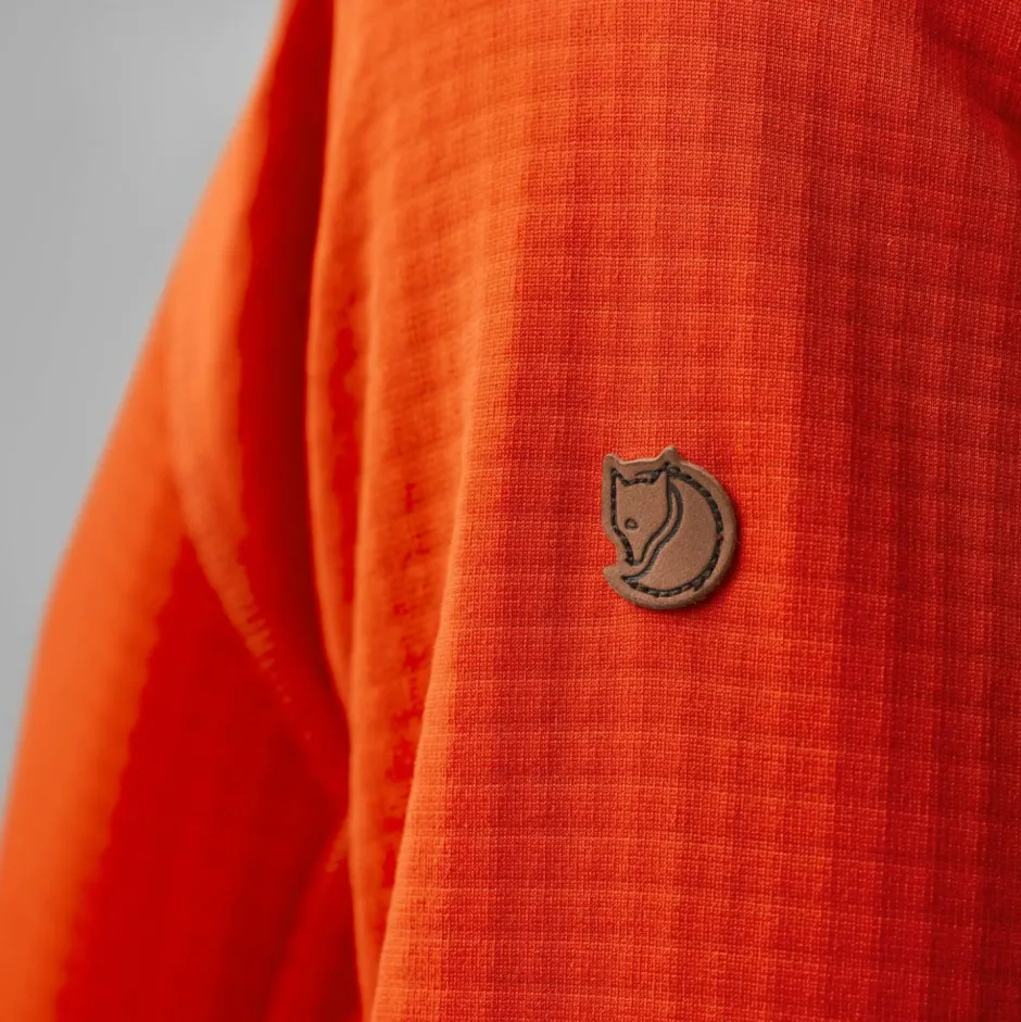 Fju00e4llru00e4ven Fjäräven - Woen' Abiko Grid Feece Hoodie - Feecejacke