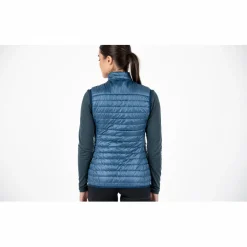 Fju00e4llru00e4ven Fjällräven - Women's Abisko Padded Vest - Kunstfaserweste Laurel Green Hot