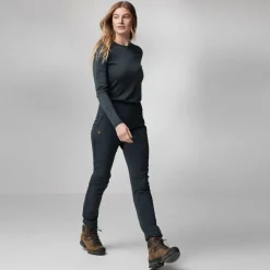 Fju00e4llru00e4ven Trekkingbekleidung|Winterhosen-Fjällräven - Women's Abisko Winter Stretch Trousers - Winterhose Black