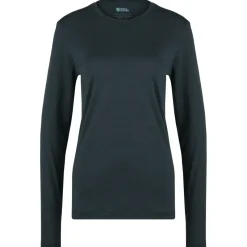 Fju00e4llru00e4ven Trekkingbekleidung|Wanderbekleidung-Fjällräven - Women's Abisko Wool L/S - Merinolongsleeve