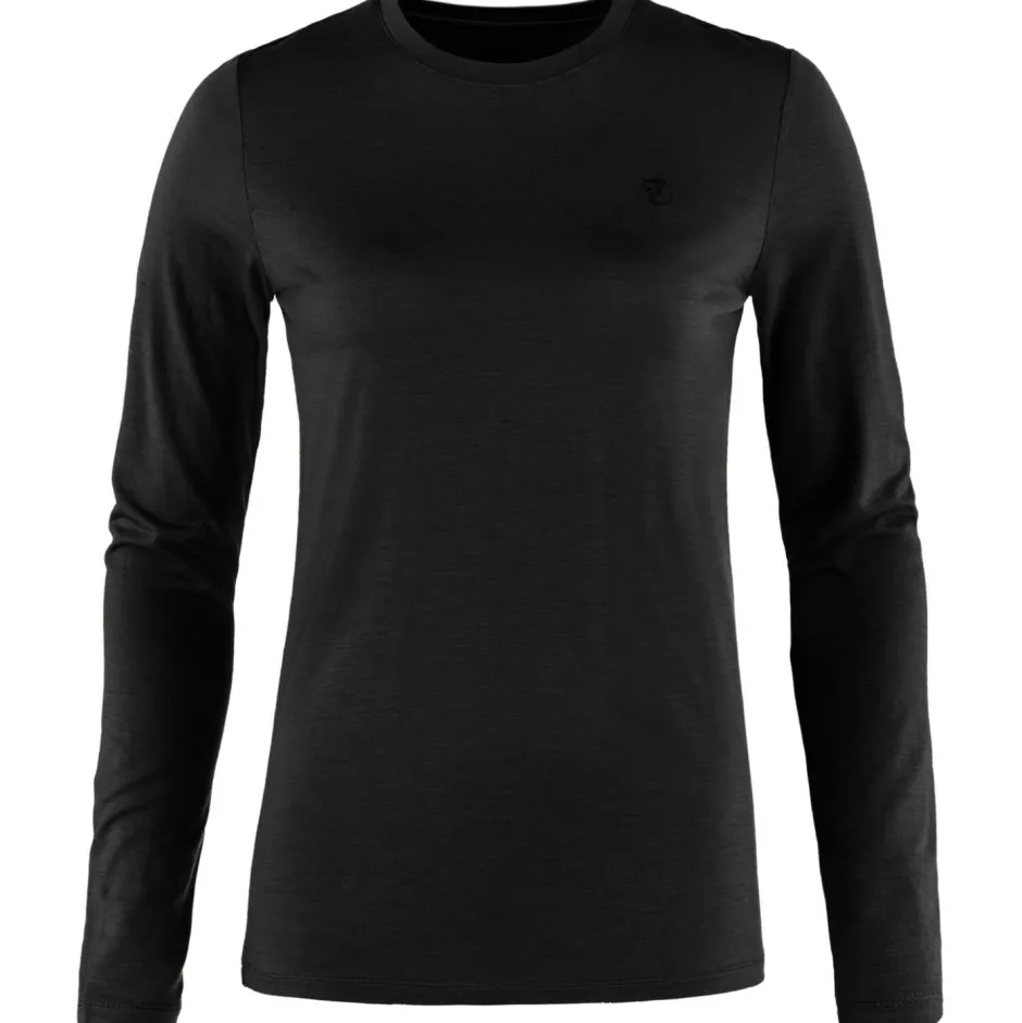 Fju00e4llru00e4ven Trekkingbekleidung|Wanderbekleidung-Fjällräven - Women's Abisko Wool L/S - Merinolongsleeve