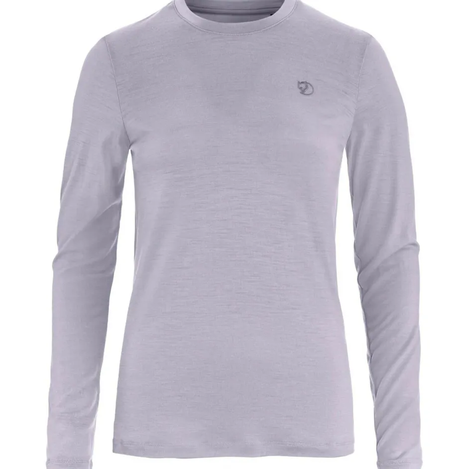 Fju00e4llru00e4ven Trekkingbekleidung|Wanderbekleidung-Fjällräven - Women's Abisko Wool L/S - Merinolongsleeve