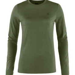 Fju00e4llru00e4ven Trekkingbekleidung|Wanderbekleidung-Fjällräven - Women's Abisko Wool L/S - Merinolongsleeve