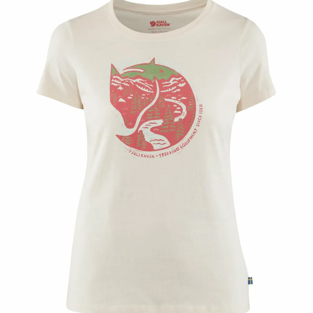 Fju00e4llru00e4ven Fjällräven - Women's Arctic Fox Print - T-Shirt Best