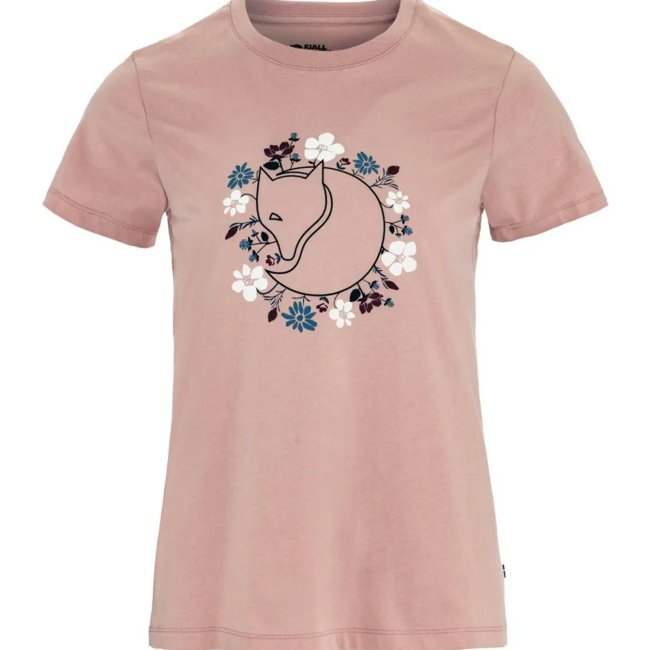 Fju00e4llru00e4ven T-Shirts|Shirts, Hemden & Longsleeves-Fjällräven - Women's Fjällblomster Fox T-Shirt - T-Shirt