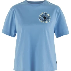 Fju00e4llru00e4ven Fjällräven - Women's Fjällblomster Logo T-Shirt - T-Shirt Sale