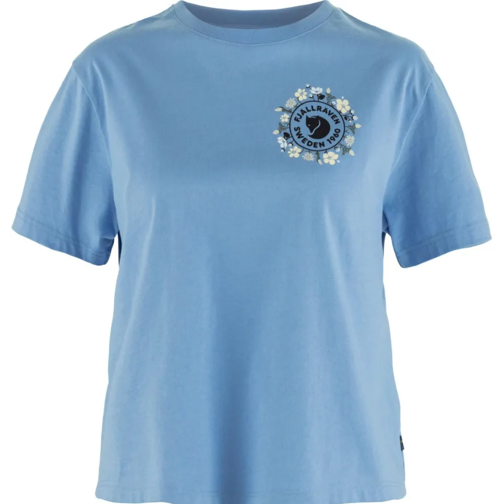 Fju00e4llru00e4ven Fjällräven - Women's Fjällblomster Logo T-Shirt - T-Shirt Sale