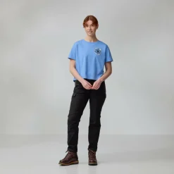 Fju00e4llru00e4ven Fjällräven - Women's Fjällblomster Logo T-Shirt - T-Shirt Sale