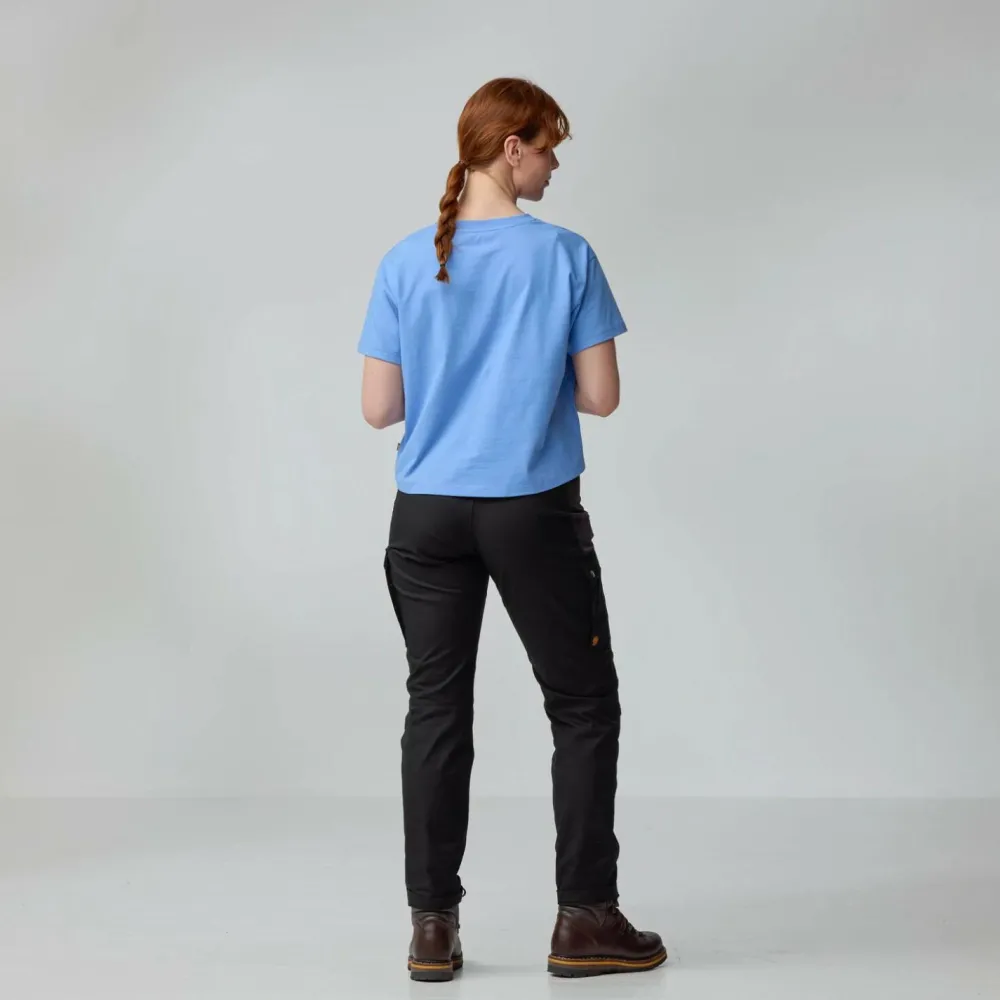 Fju00e4llru00e4ven Fjällräven - Women's Fjällblomster Logo T-Shirt - T-Shirt Sale