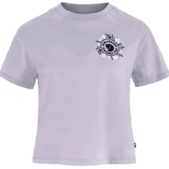 Fju00e4llru00e4ven Fjällräven - Women's Fjällblomster Logo T-Shirt - T-Shirt Sale