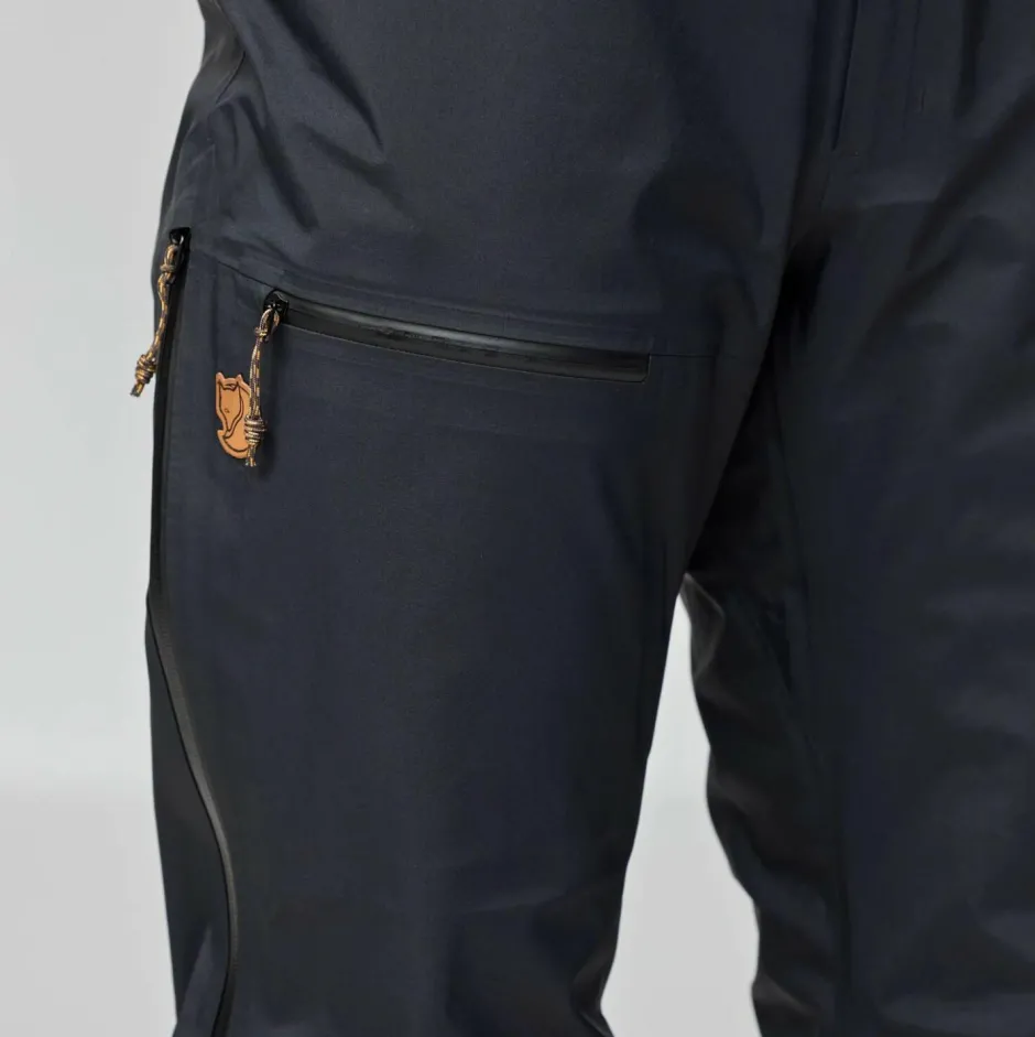 Fju00e4llru00e4ven Trekkingbekleidung|Hosen-Fjällräven - Women's Keb GTX Trousers - Regenhose Black